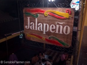 Jalapeno signage